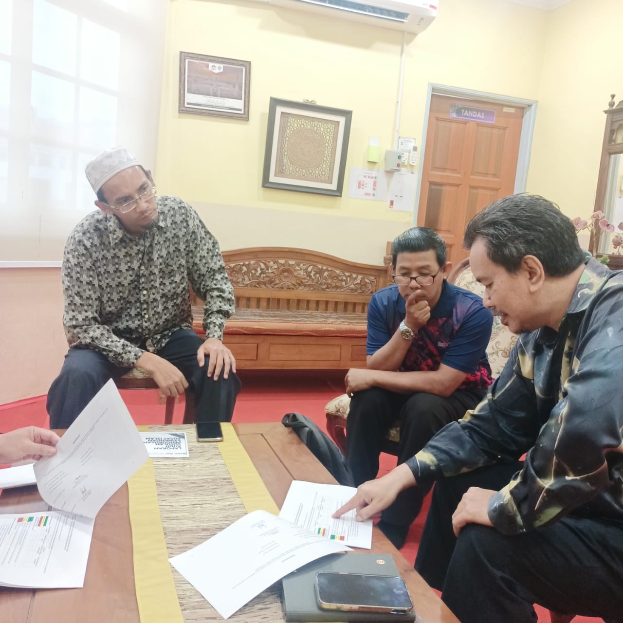 audit susulan pusat Islam